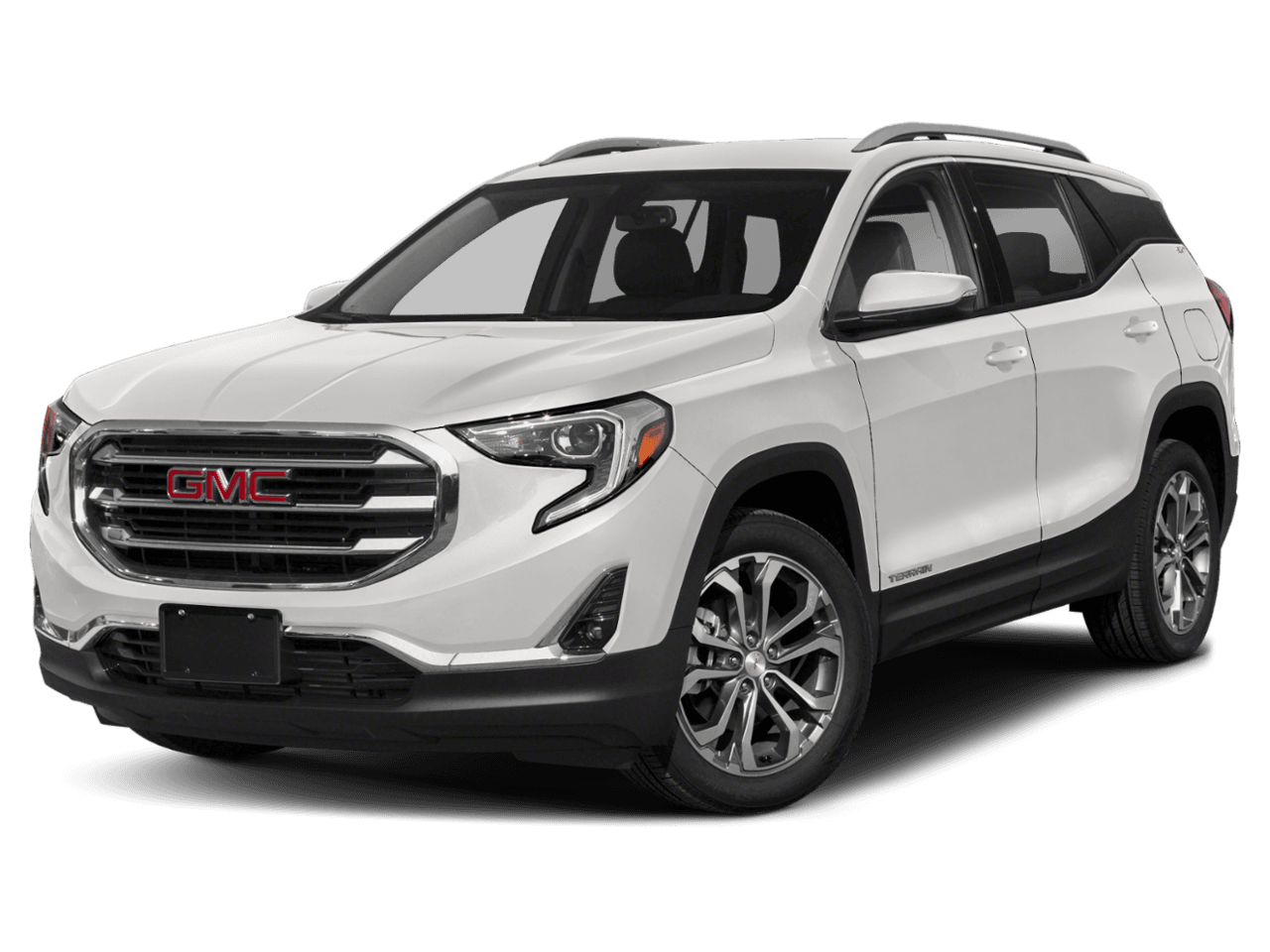 2018 GMC Terrain SLT - Front 3/4, facing to the left