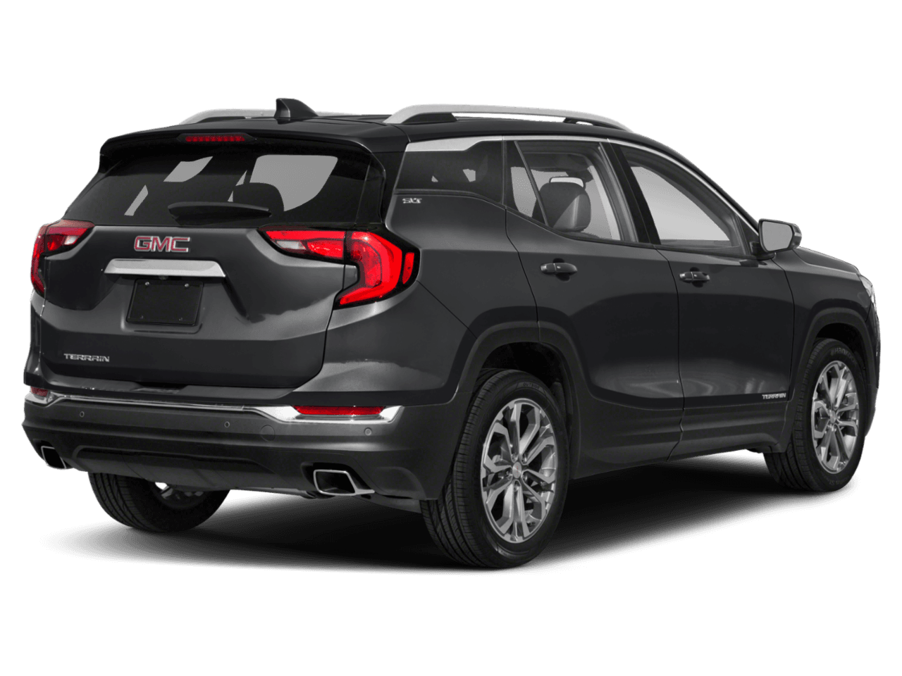 2018 GMC Terrain SLT - Rear 3/4, facing to the right