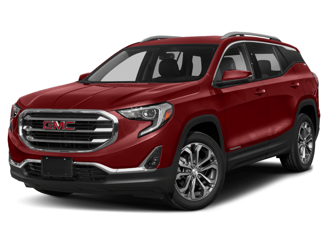 2018 GMC Terrain SLT Diesel - Front 3/4, facing to the left