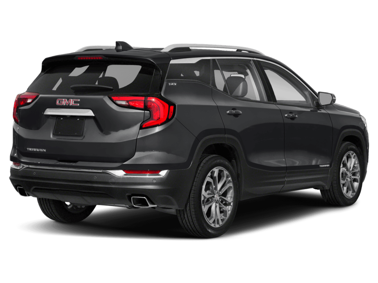 2018 GMC Terrain SLT Diesel - Rear 3/4, facing to the right