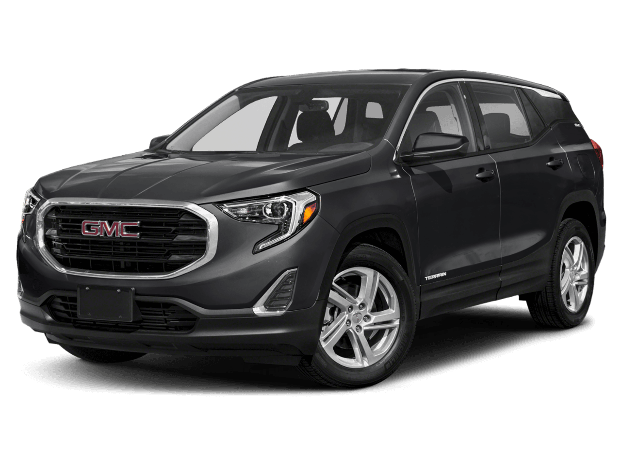 2018 GMC Terrain SLE Diesel - Front 3/4, facing to the left