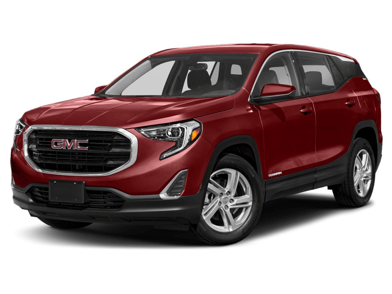 2018 GMC Terrain SLE Diesel - Front 3/4, facing to the left