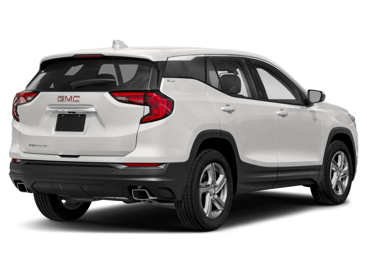 2018 GMC Terrain SLE Diesel - Rear 3/4, facing to the right