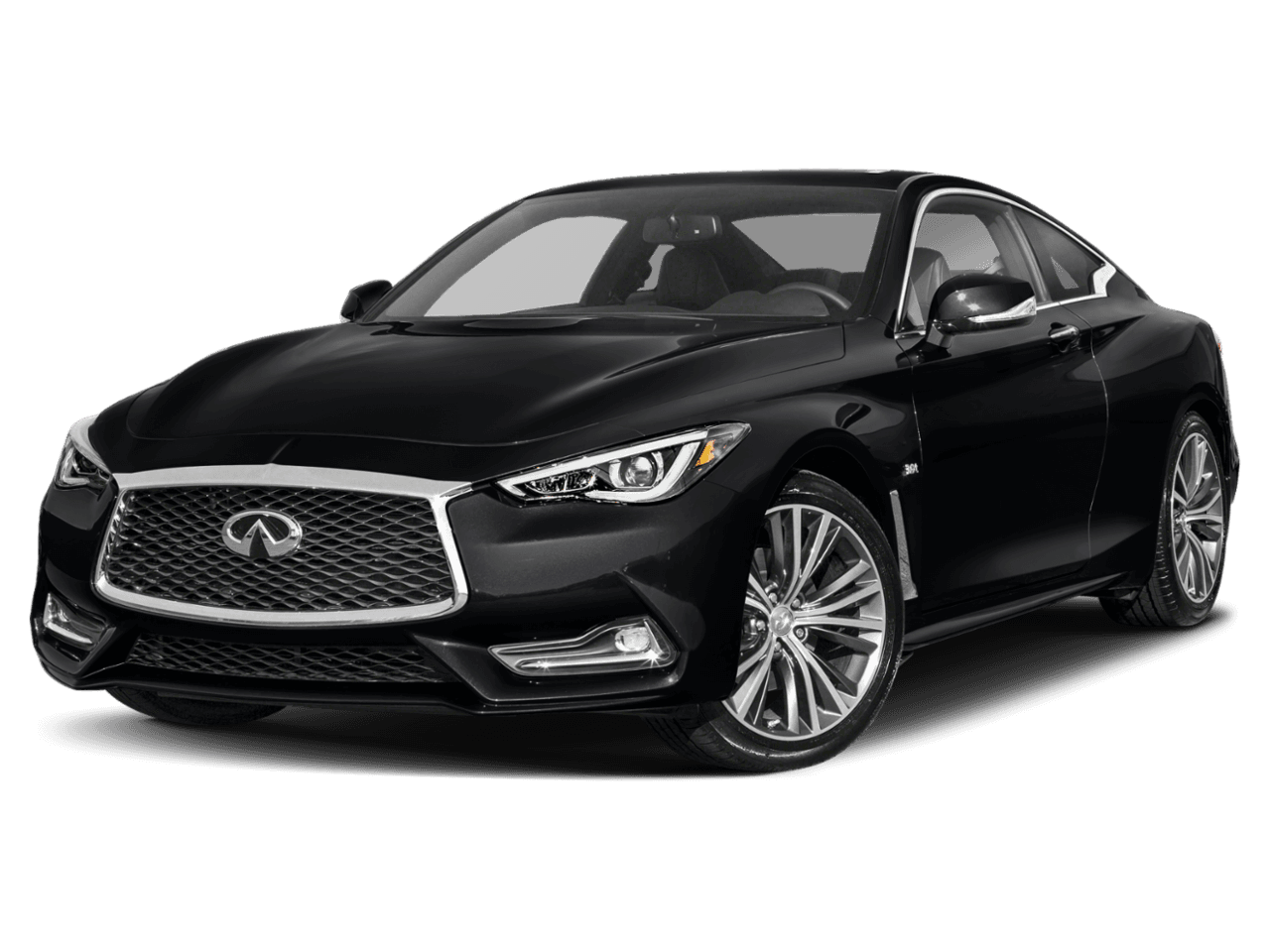 2018 INFINITI Q60 SPORT - Front 3/4, facing to the left