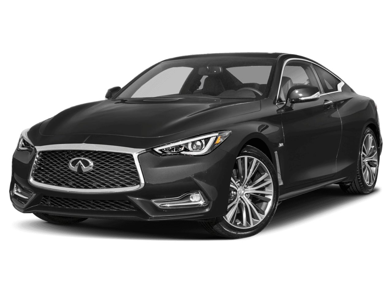 2018 INFINITI Q60 SPORT - Front 3/4, facing to the left