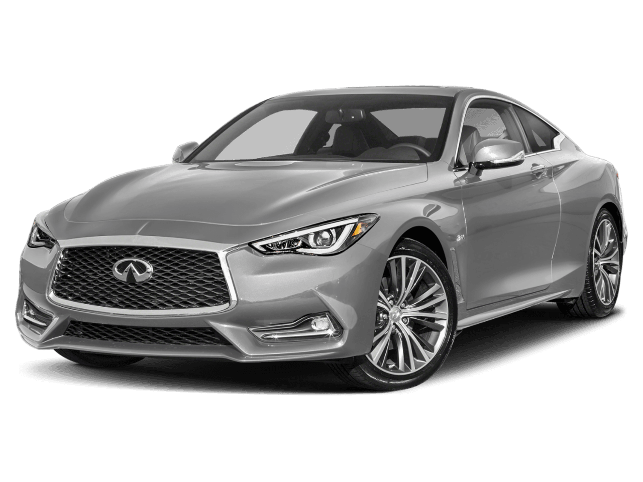2018 INFINITI Q60 SPORT - Front 3/4, facing to the left