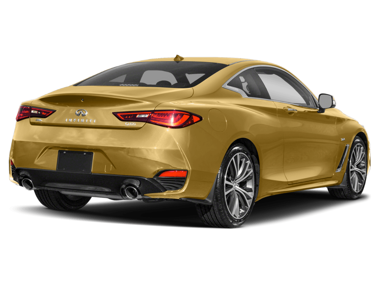 2018 INFINITI Q60 RED SPORT 400 - Rear 3/4, facing to the right