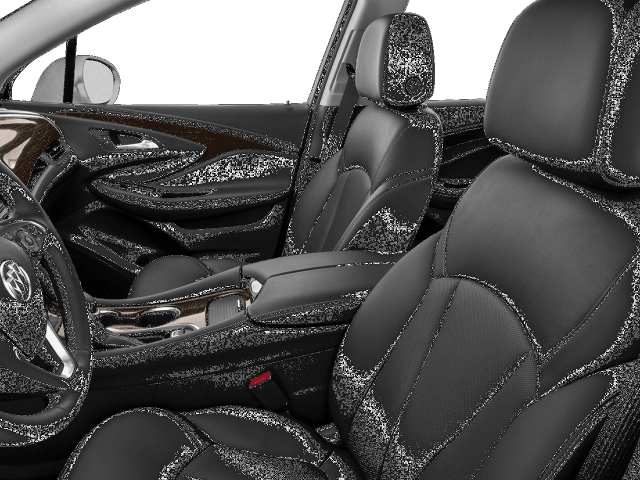 2018 Buick Envision Premium - Interior Driver's Side with Door Open, Front Seat Feature