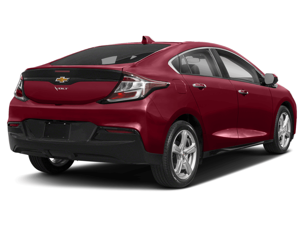 2018 Chevrolet Volt LT - Rear 3/4, facing to the right