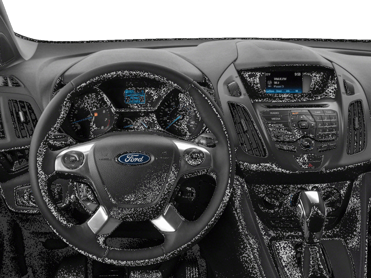 2018 Ford Transit Connect Van XL SWB w/Rear Symmetrical Doors - Interior Drivers Dash