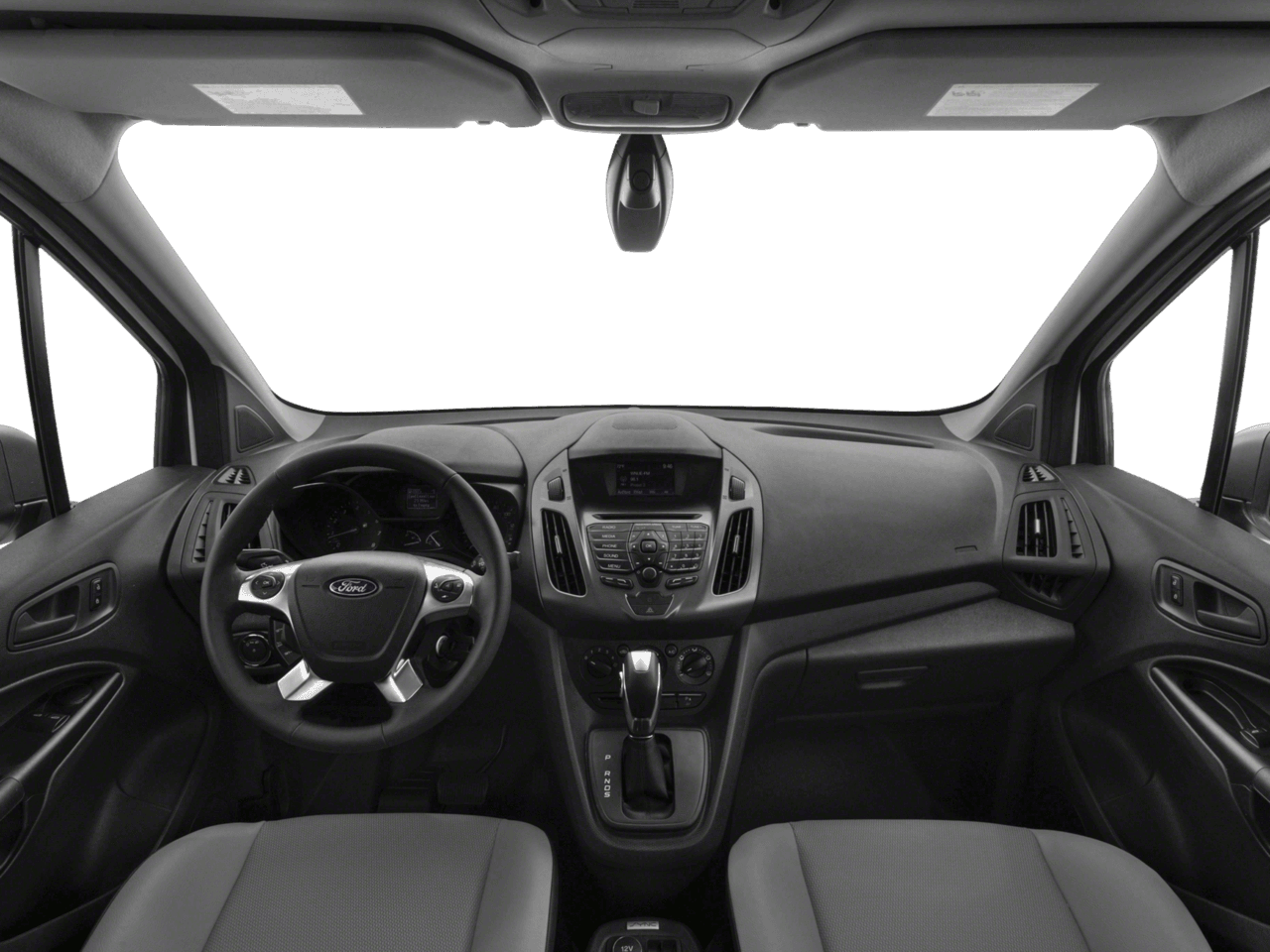 2018 Ford Transit Connect Van XL LWB w/Rear Symmetrical Doors - Interior Full Dash Basic