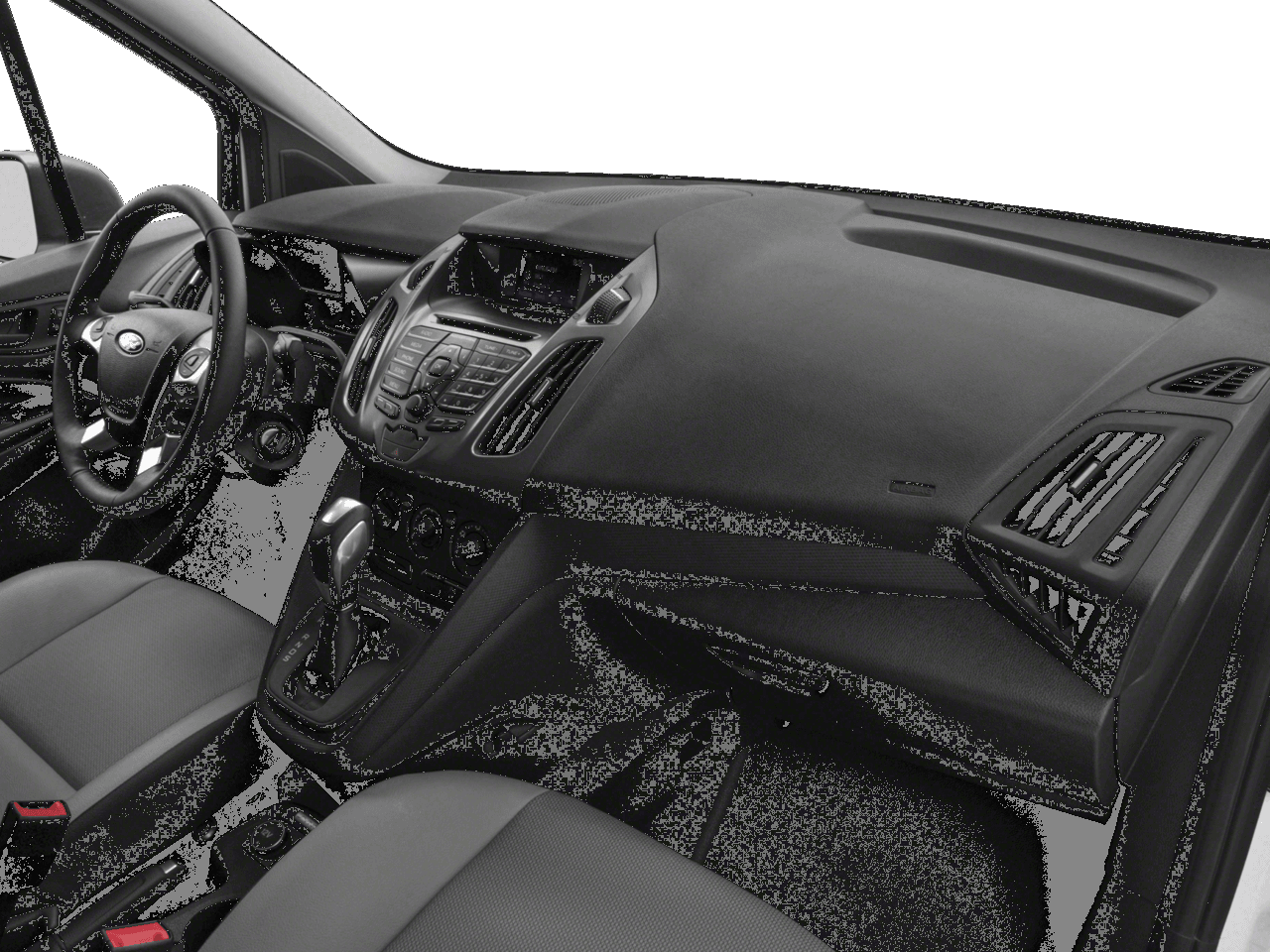 2018 Ford Transit Connect Van XL LWB w/Rear Symmetrical Doors - Interior Passenger Dash