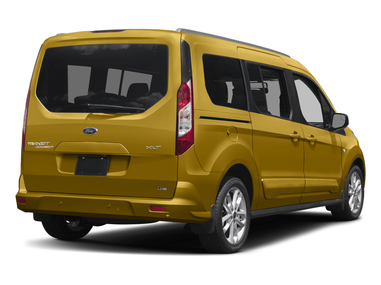 2018 Ford Transit Connect Wagon XL LWB w/Rear Liftgate - Rear 3/4, facing to the right