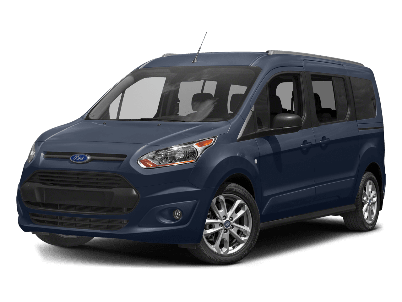 2018 Ford Transit Connect Wagon XLT LWB w/Rear Symmetrical Doors - Front 3/4, facing to the left