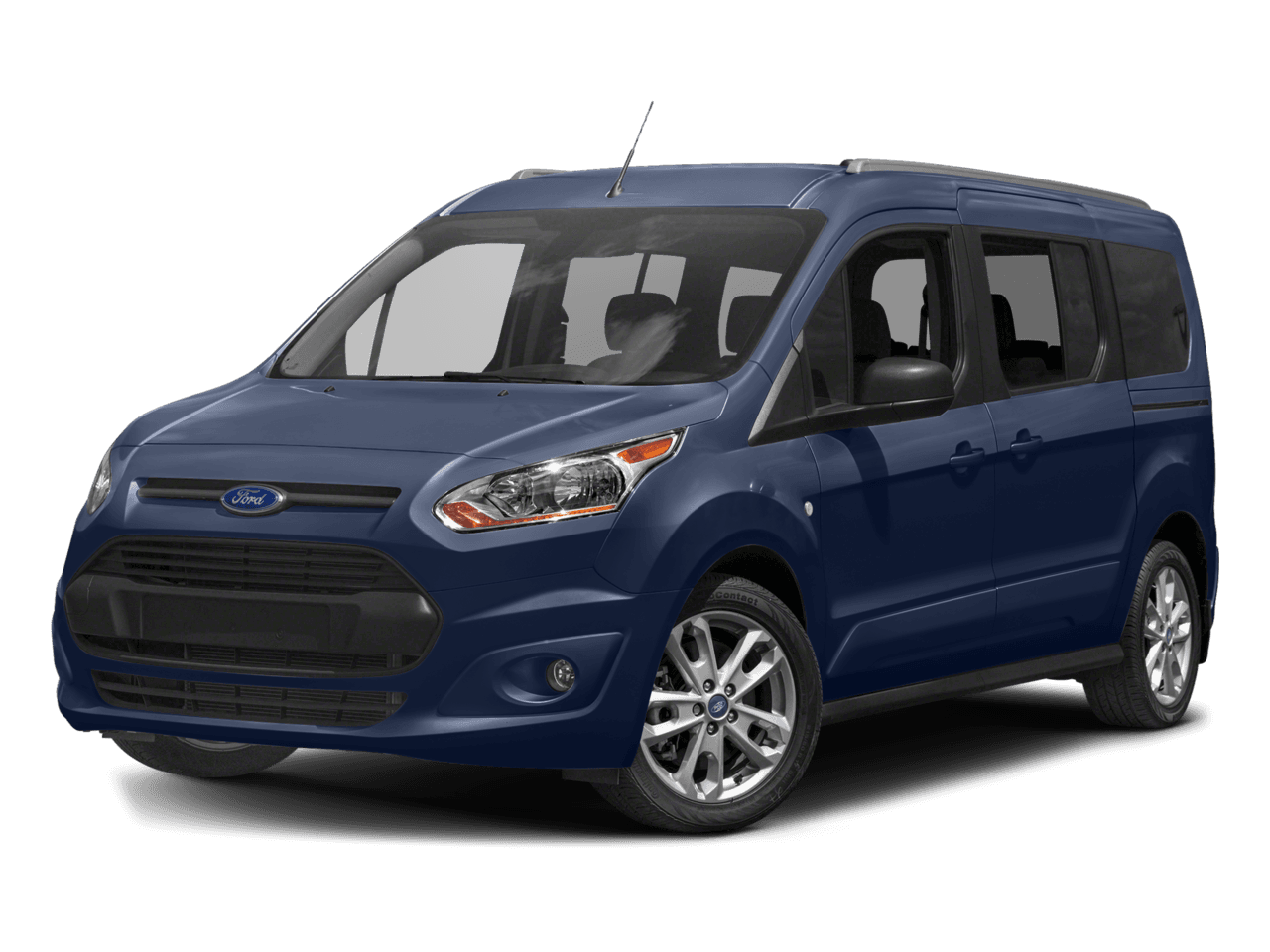 2018 Ford Transit Connect Wagon XLT LWB w/Rear Symmetrical Doors - Front 3/4, facing to the left