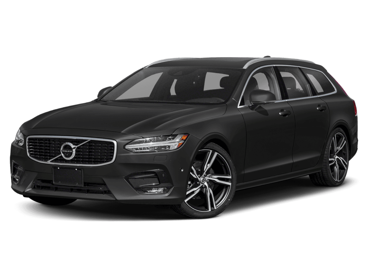 2018 Volvo V90 R-Design - Front 3/4, facing to the left