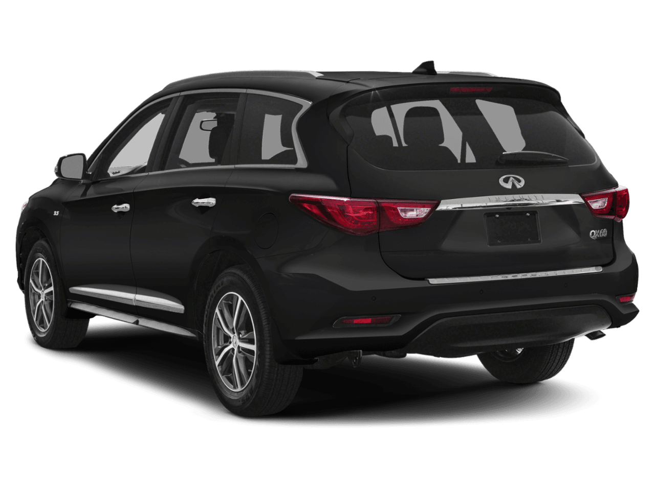 2018 INFINITI QX60  - Rear 3/4, facing to the right