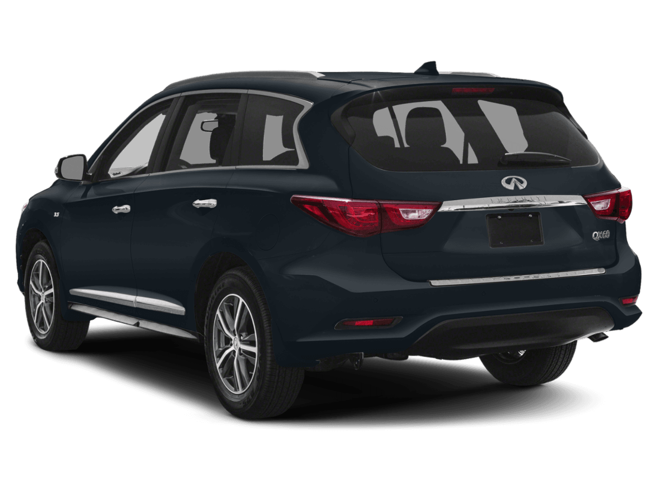 2018 INFINITI QX60  - Rear 3/4, facing to the right