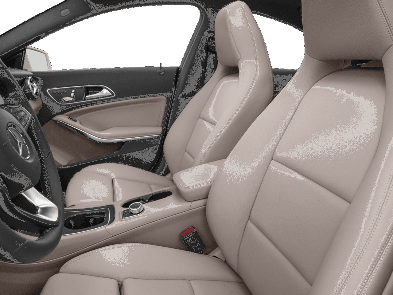 2018 Mercedes-Benz CLA CLA 250 - Interior Driver's Side with Door Open, Front Seat Feature
