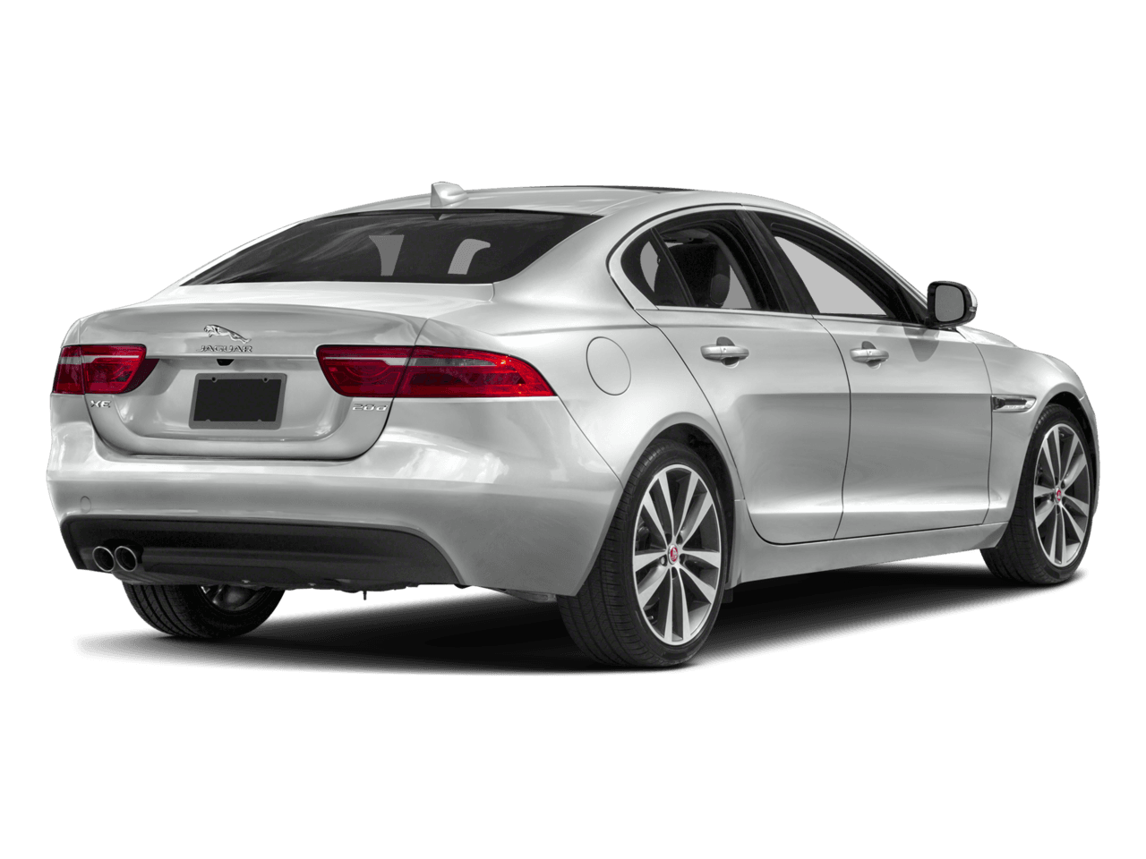 2018 Jaguar XE 20d - Rear 3/4, facing to the right