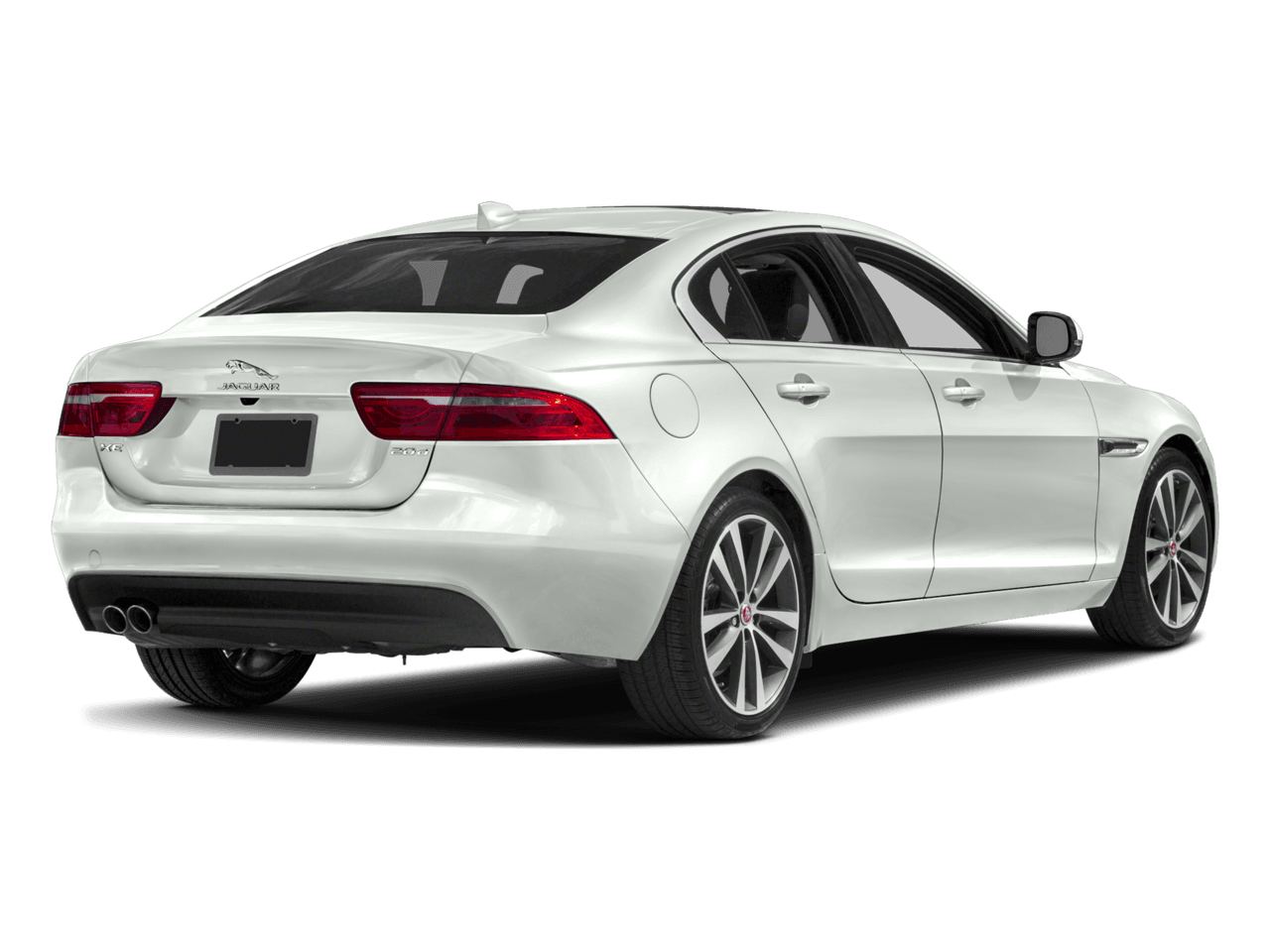 2018 Jaguar XE 20d Prestige - Rear 3/4, facing to the right