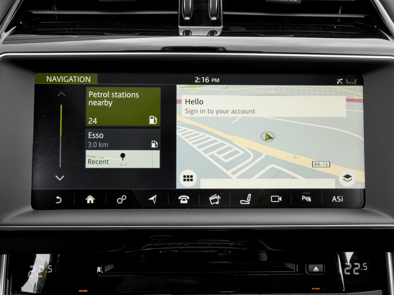 2018 Jaguar XE 20d R-Sport - Interior Navigation System