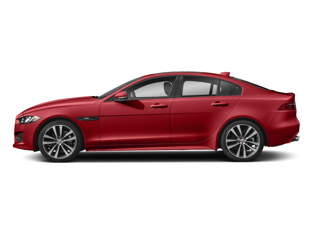 2018 Jaguar XE 20d R-Sport - Profile, facing to the left