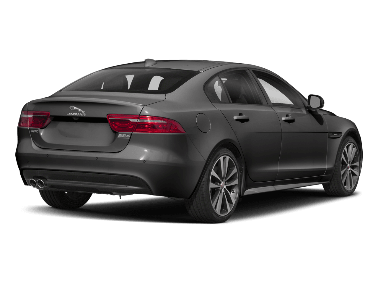 2018 Jaguar XE 20d R-Sport - Rear 3/4, facing to the right