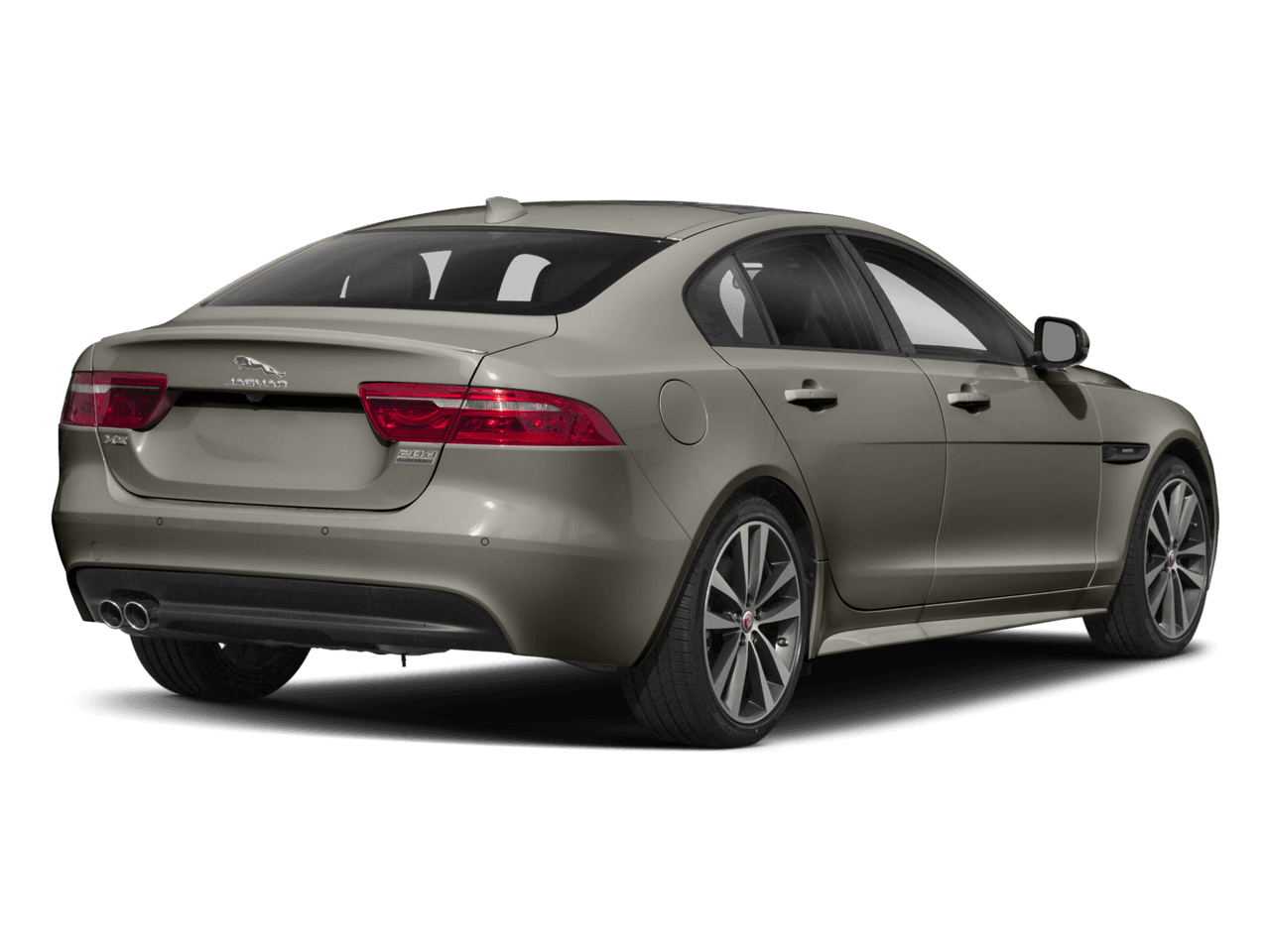 2018 Jaguar XE 20d R-Sport - Rear 3/4, facing to the right