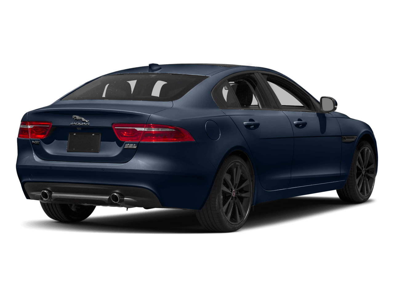 2018 Jaguar XE 35t Premium - Rear 3/4, facing to the right