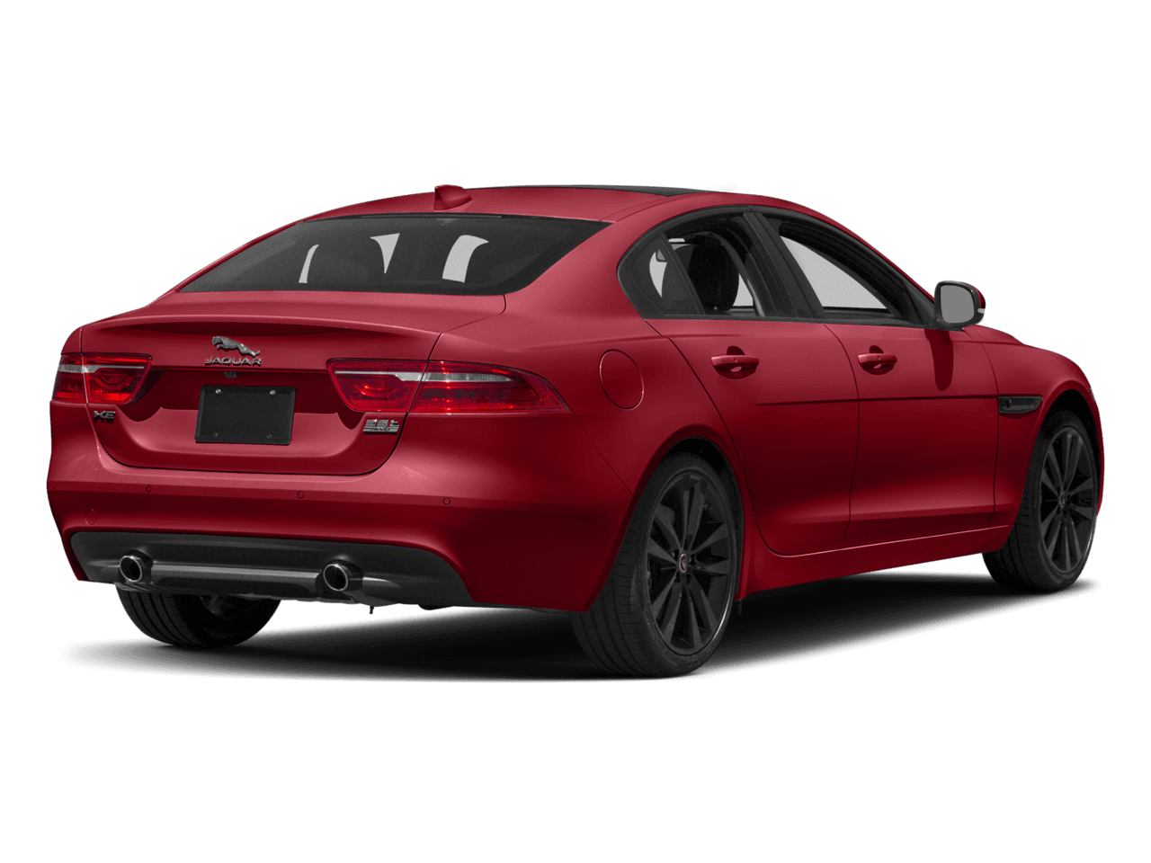 2018 Jaguar XE 35t Premium - Rear 3/4, facing to the right