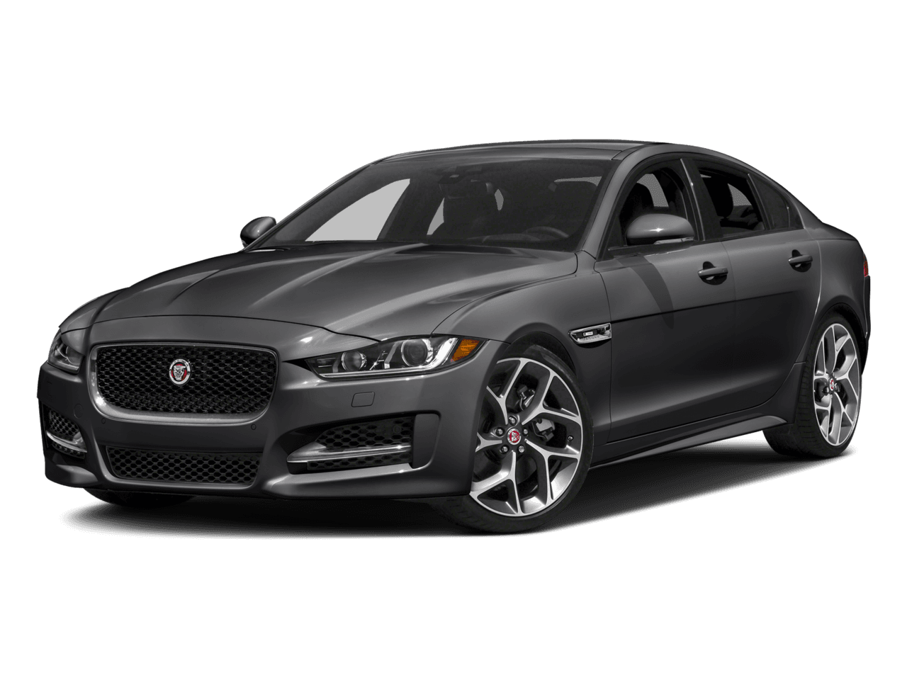 2018 Jaguar XE 35t R-Sport - Front 3/4, facing to the left