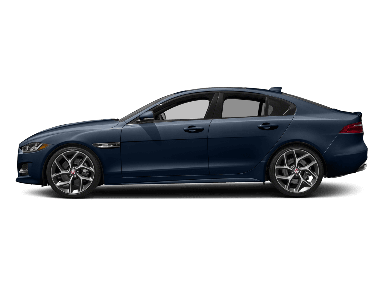 2018 Jaguar XE 35t R-Sport - Profile, facing to the left