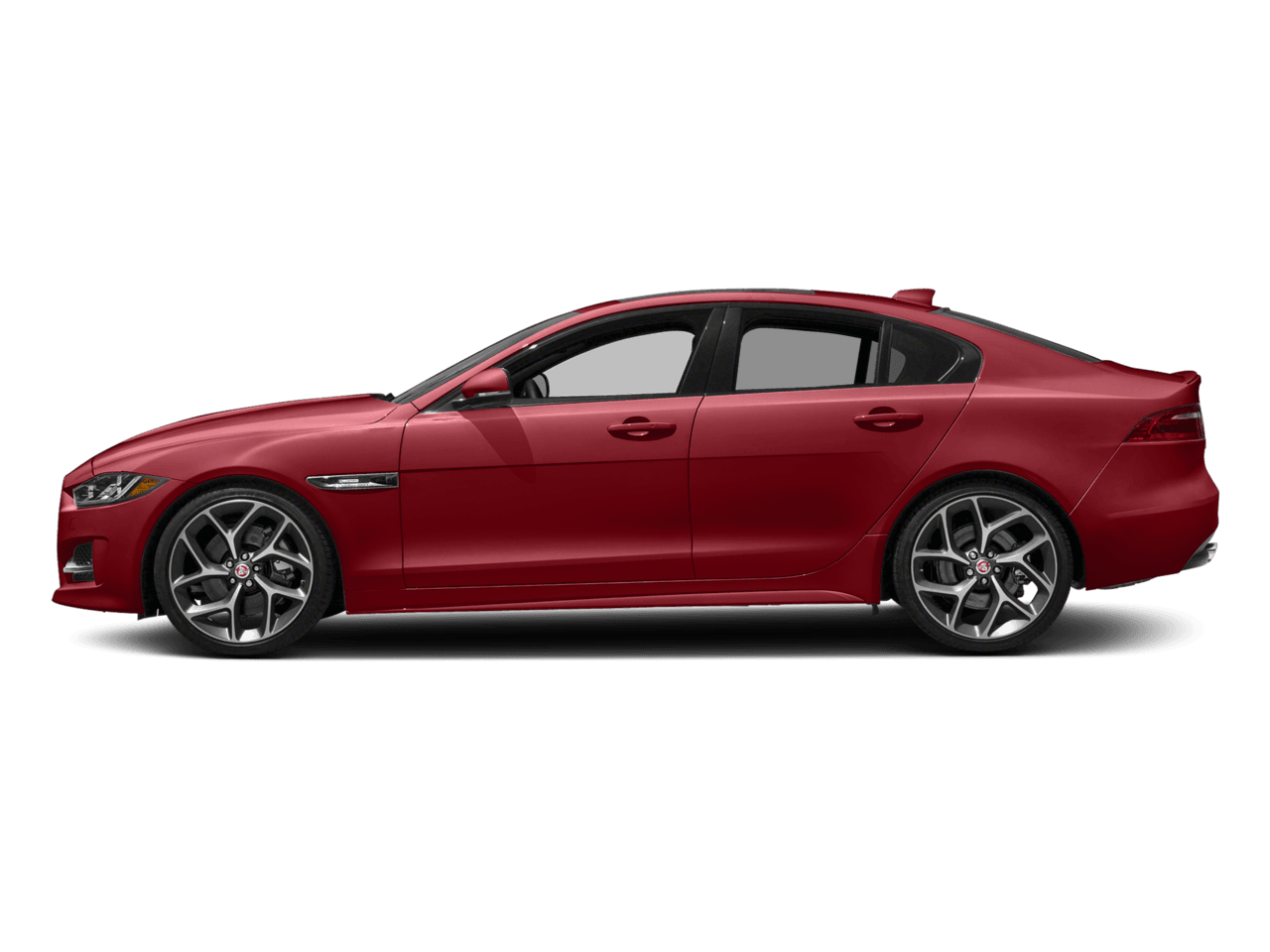 2018 Jaguar XE 35t R-Sport - Profile, facing to the left