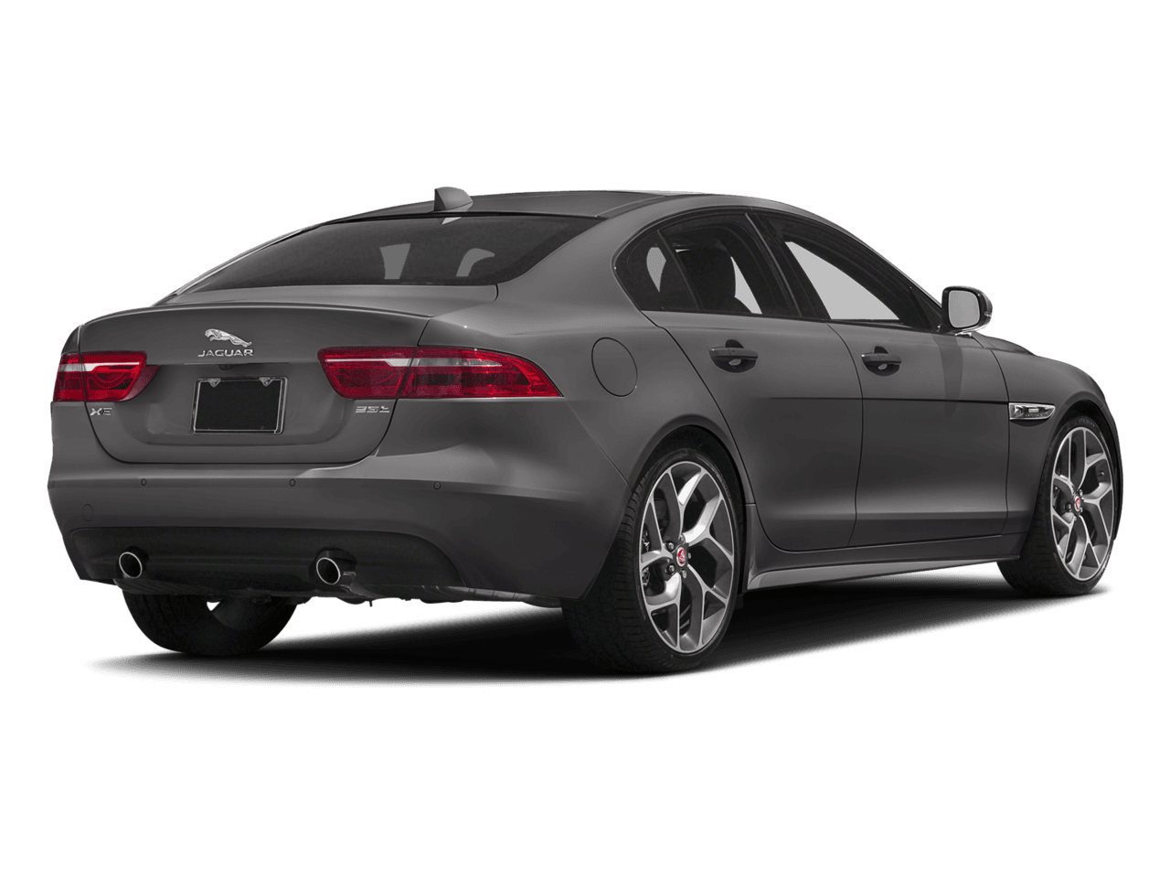 2018 Jaguar XE 35t R-Sport - Rear 3/4, facing to the right