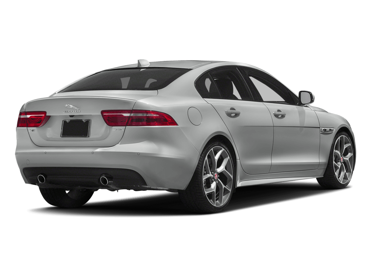 2018 Jaguar XE 35t R-Sport - Rear 3/4, facing to the right
