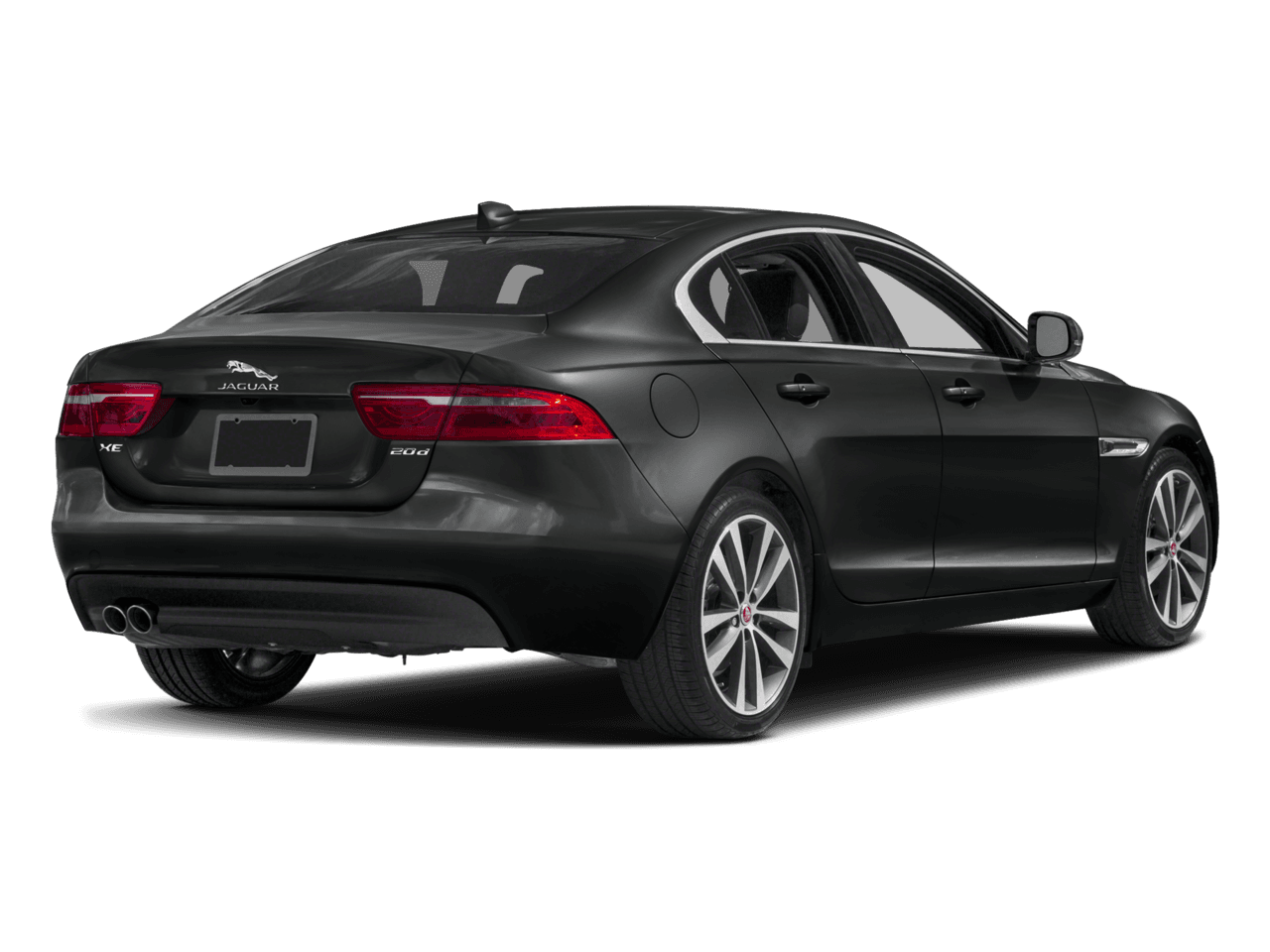2018 Jaguar XE 20d Prestige - Rear 3/4, facing to the right