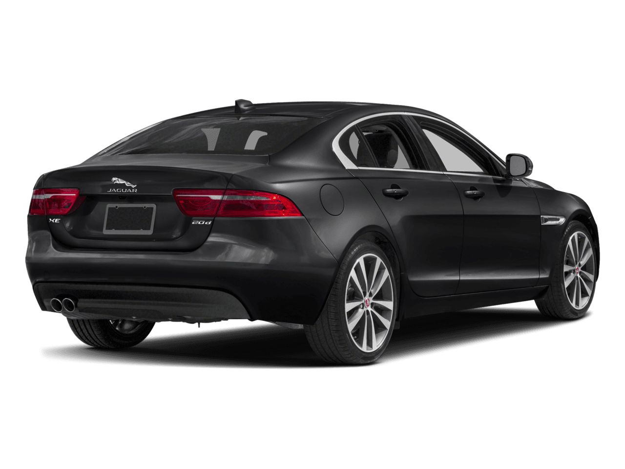 2018 Jaguar XE 20d Prestige - Rear 3/4, facing to the right