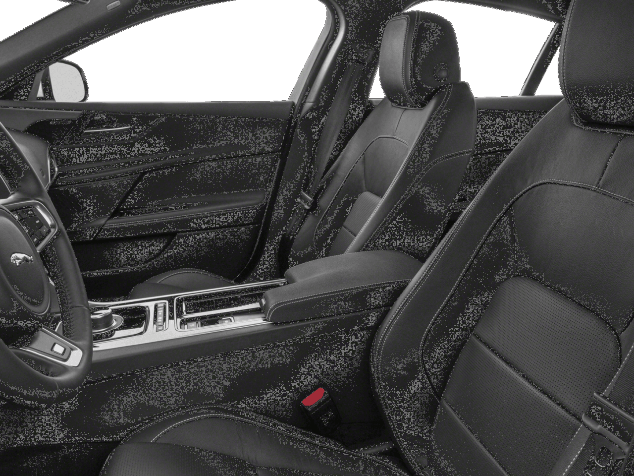 2018 Jaguar XE 20d R-Sport - Interior Driver's Side with Door Open, Front Seat Feature