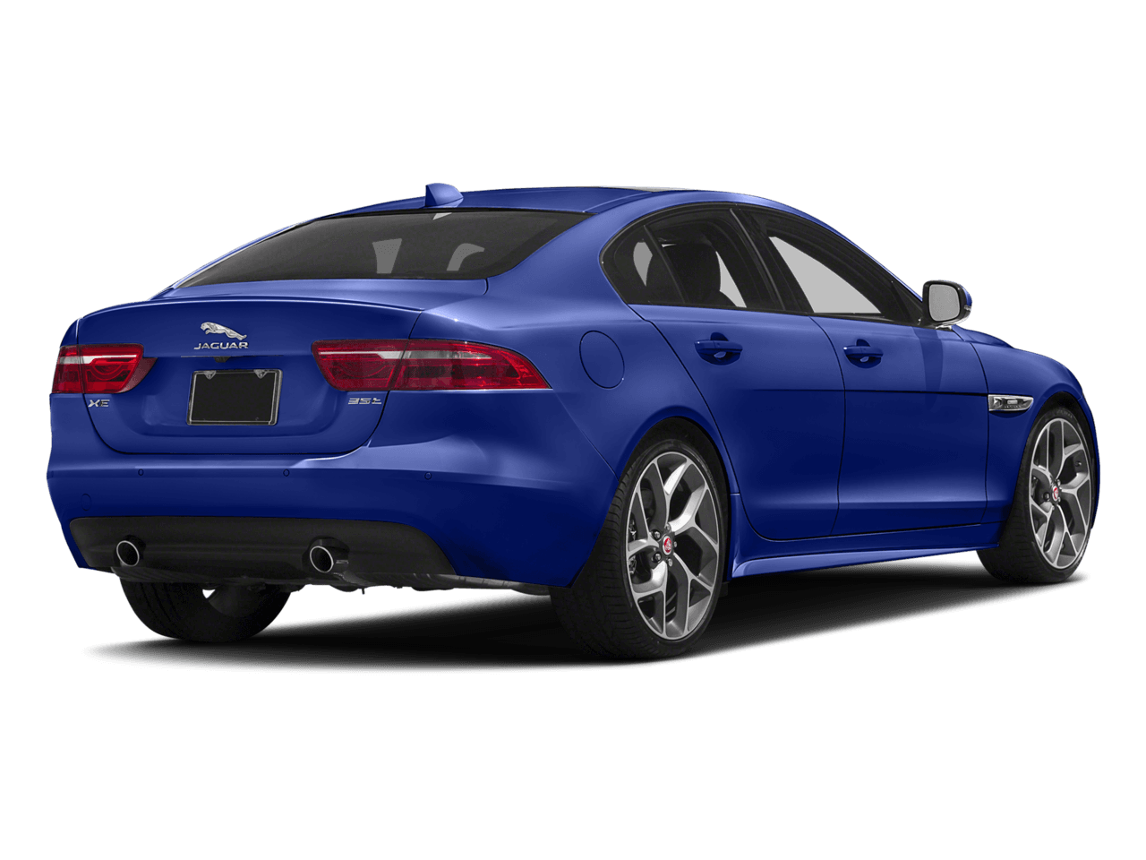 2018 Jaguar XE 35t R-Sport - Rear 3/4, facing to the right