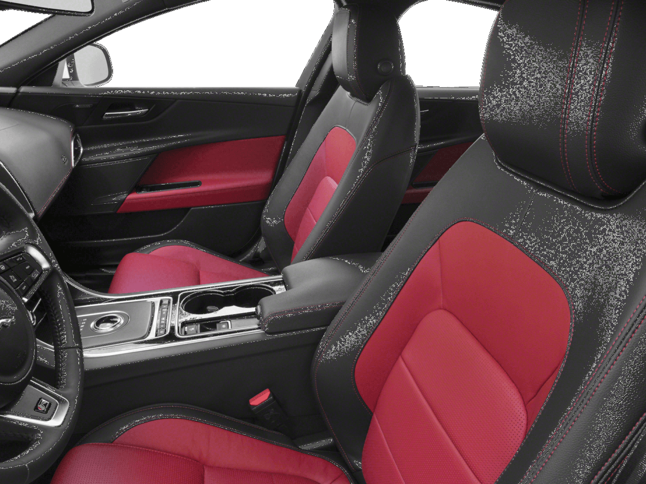 2018 Jaguar XE 25t R-Sport - Interior Driver's Side with Door Open, Front Seat Feature