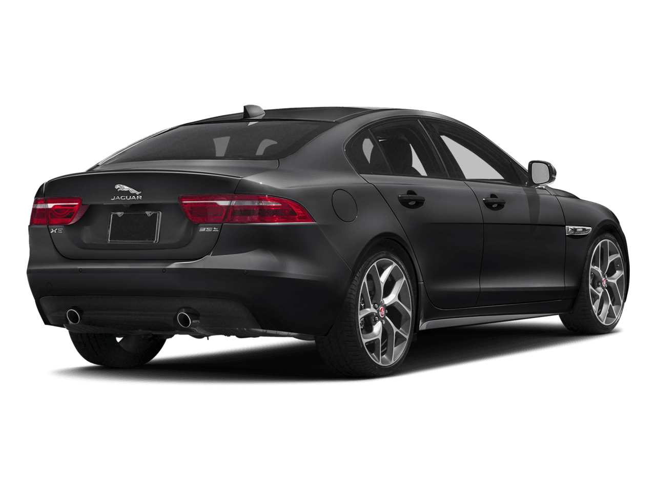 2018 Jaguar XE 25t R-Sport - Rear 3/4, facing to the right