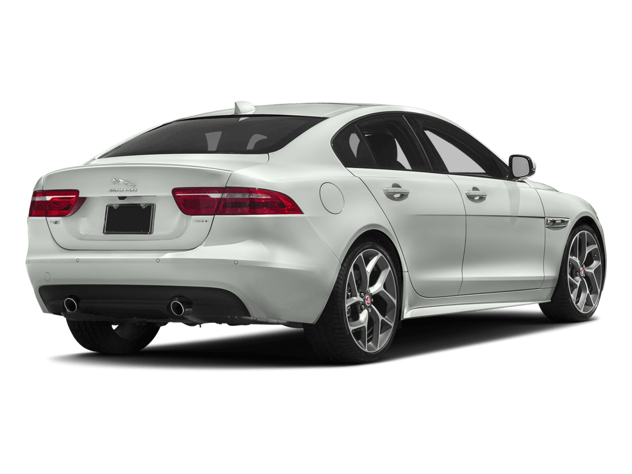 2018 Jaguar XE 25t R-Sport - Rear 3/4, facing to the right