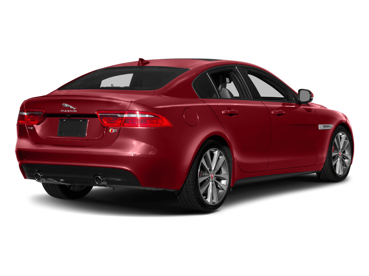 2018 Jaguar XE S - Rear 3/4, facing to the right