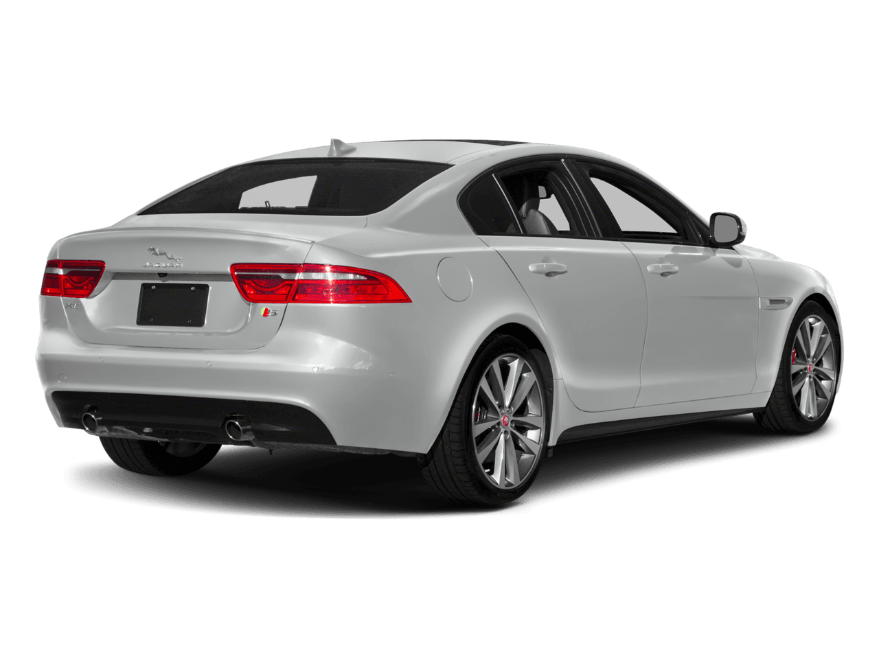 2018 Jaguar XE S - Rear 3/4, facing to the right