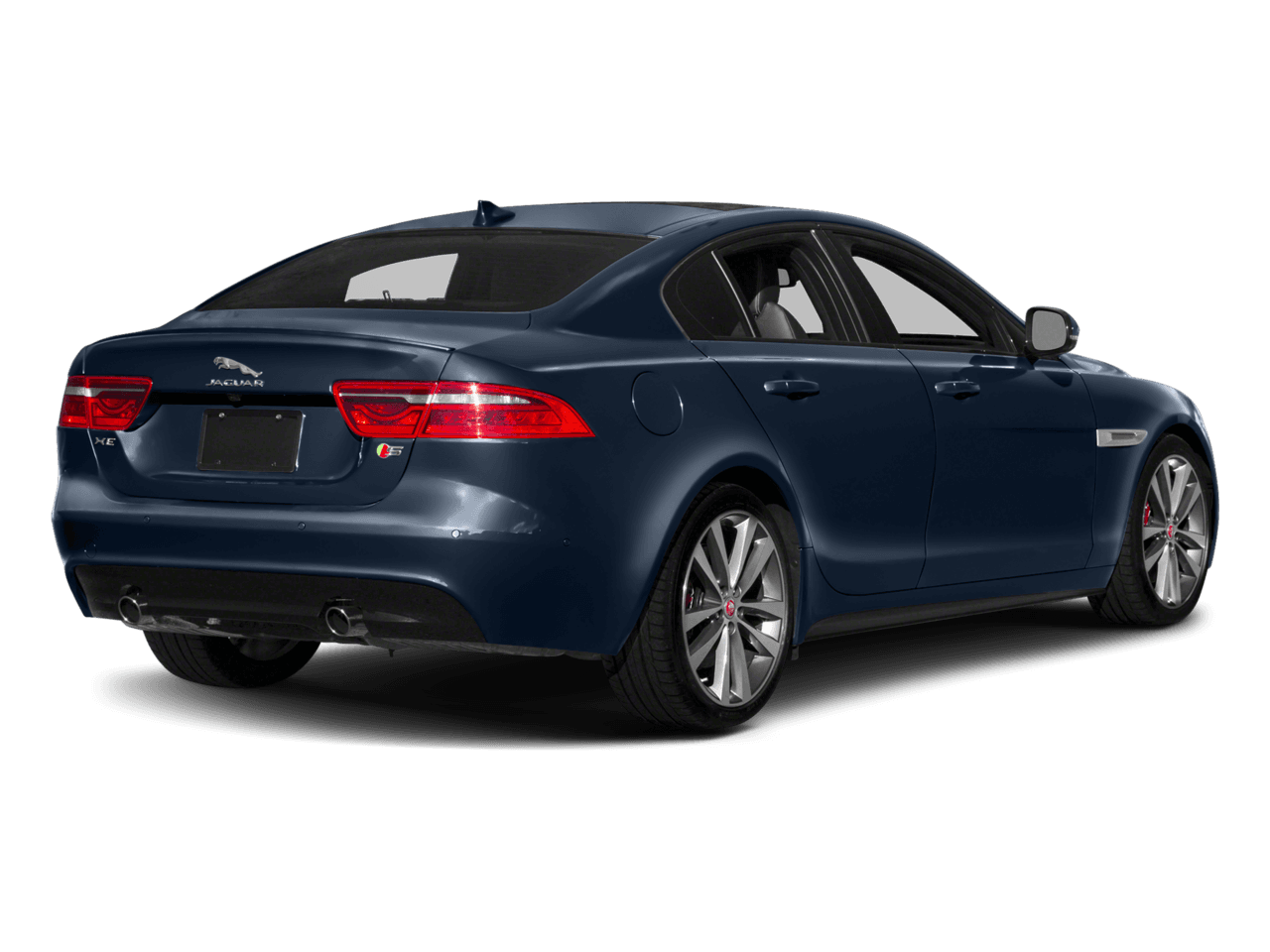 2018 Jaguar XE S - Rear 3/4, facing to the right
