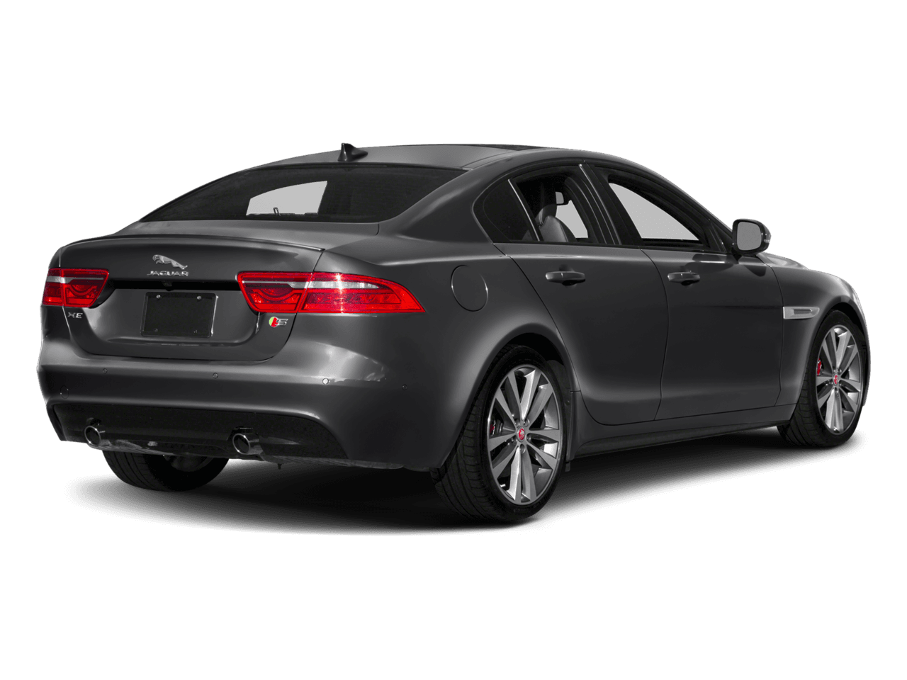 2018 Jaguar XE S - Rear 3/4, facing to the right