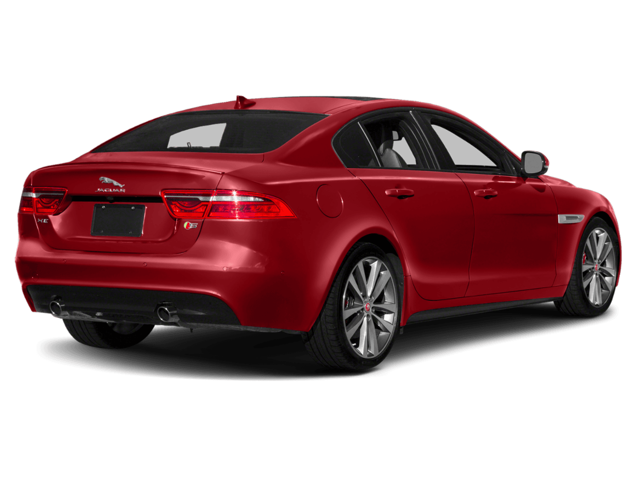 2018 Jaguar XE S - Rear 3/4, facing to the right