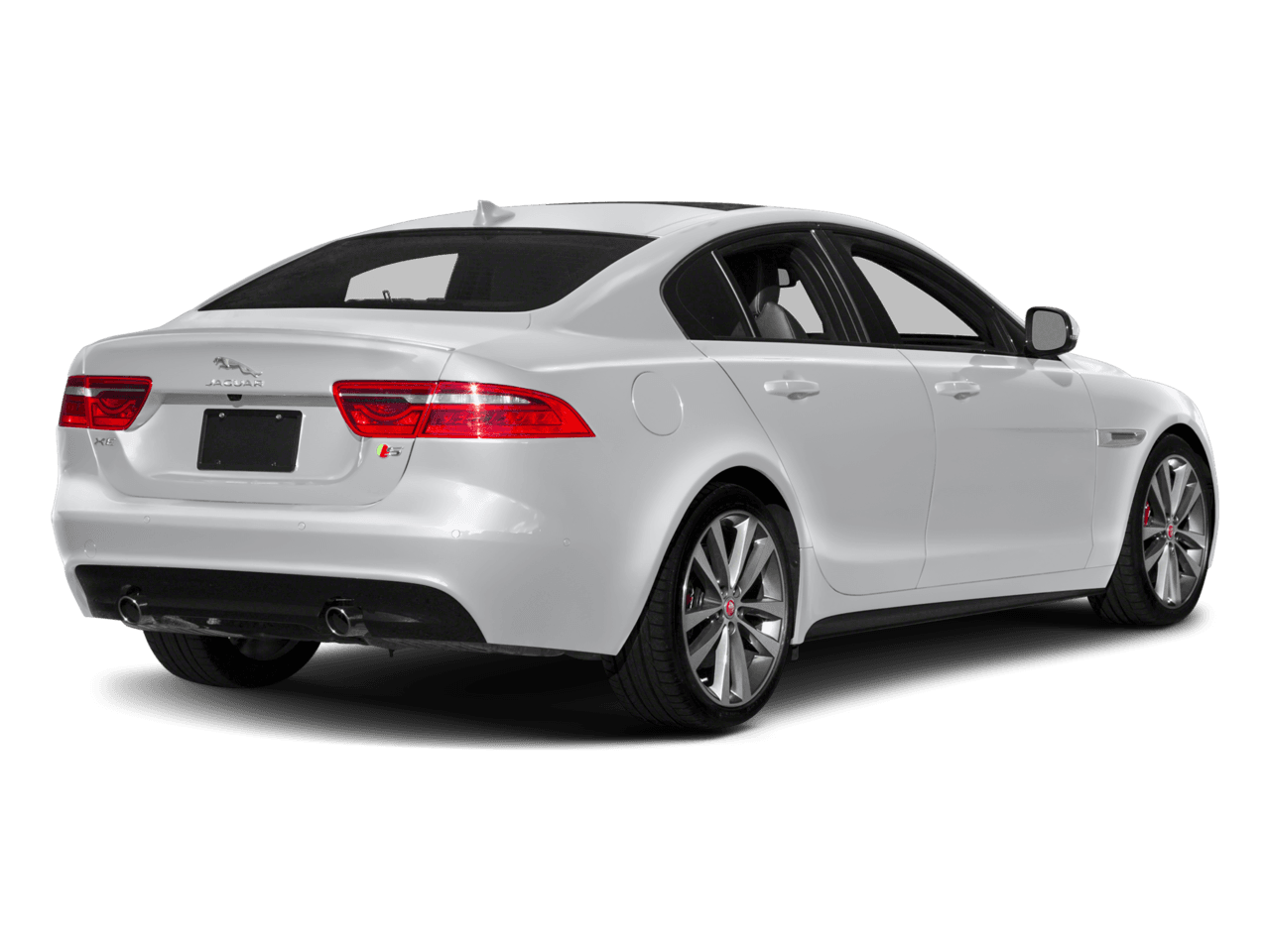 2018 Jaguar XE S - Rear 3/4, facing to the right