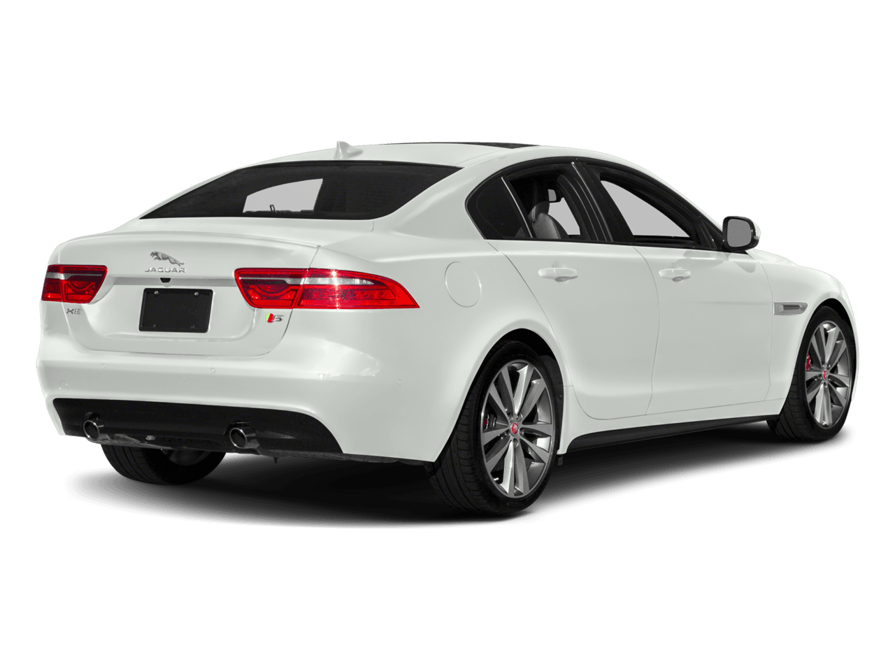 2018 Jaguar XE S - Rear 3/4, facing to the right